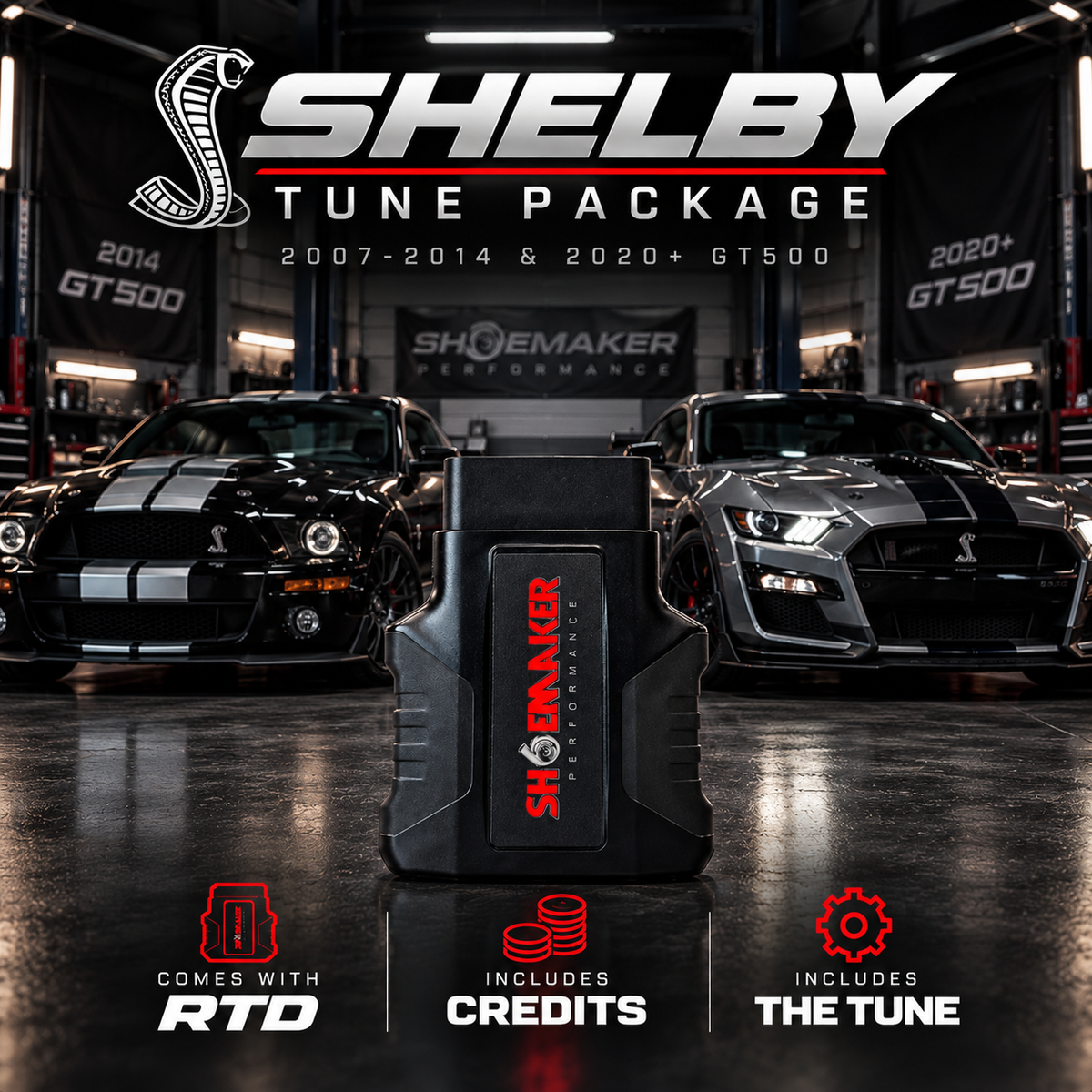 Shelby GT500 Mustang Tune Package w/RTD4