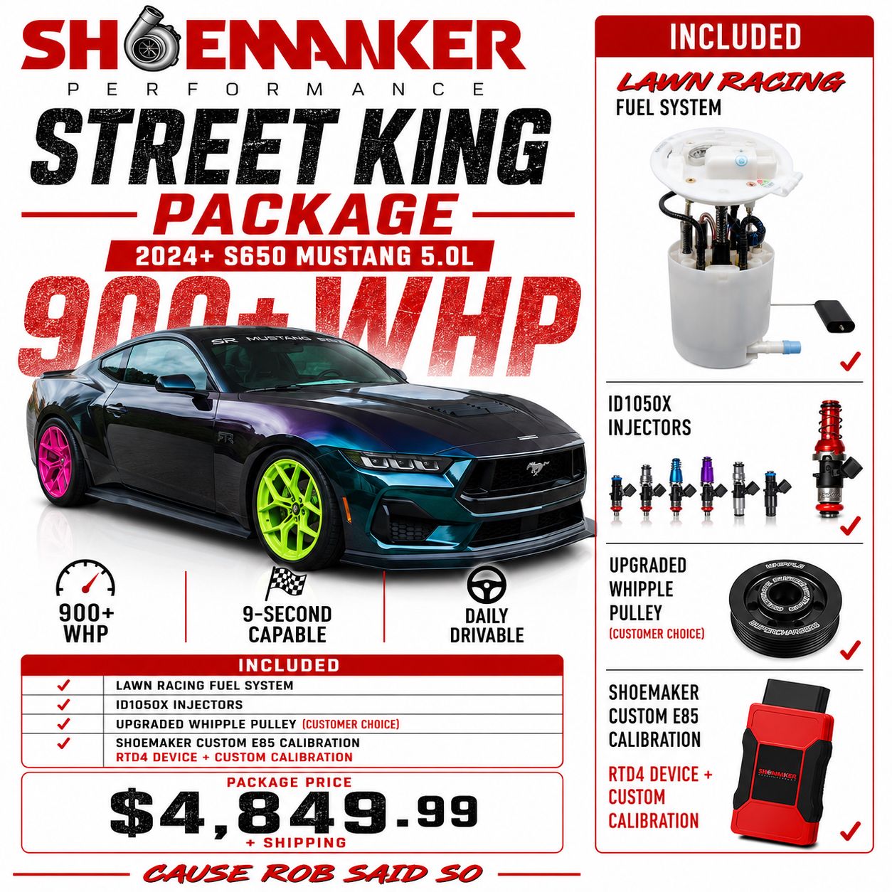 S650 Whipple Street King Package