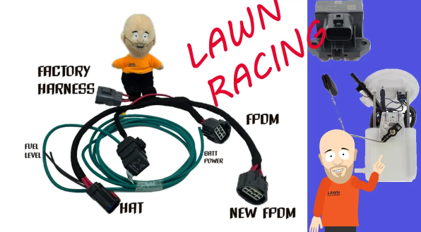 LAWN RACING FUEL SYSTEM FOR 2018-2025 MUSTANG