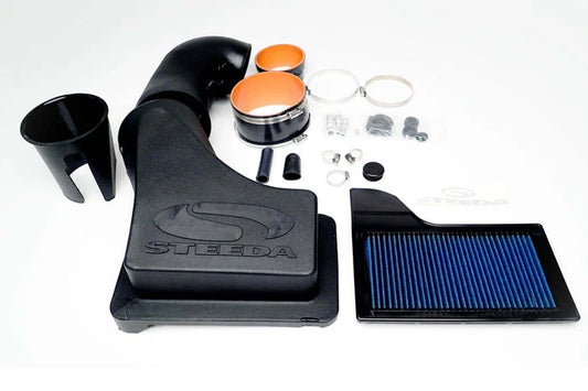 Steeda HARDCORE MaxFlow Closed Cold Air Intake (2015-2023 Mustang GT) - 555-3220