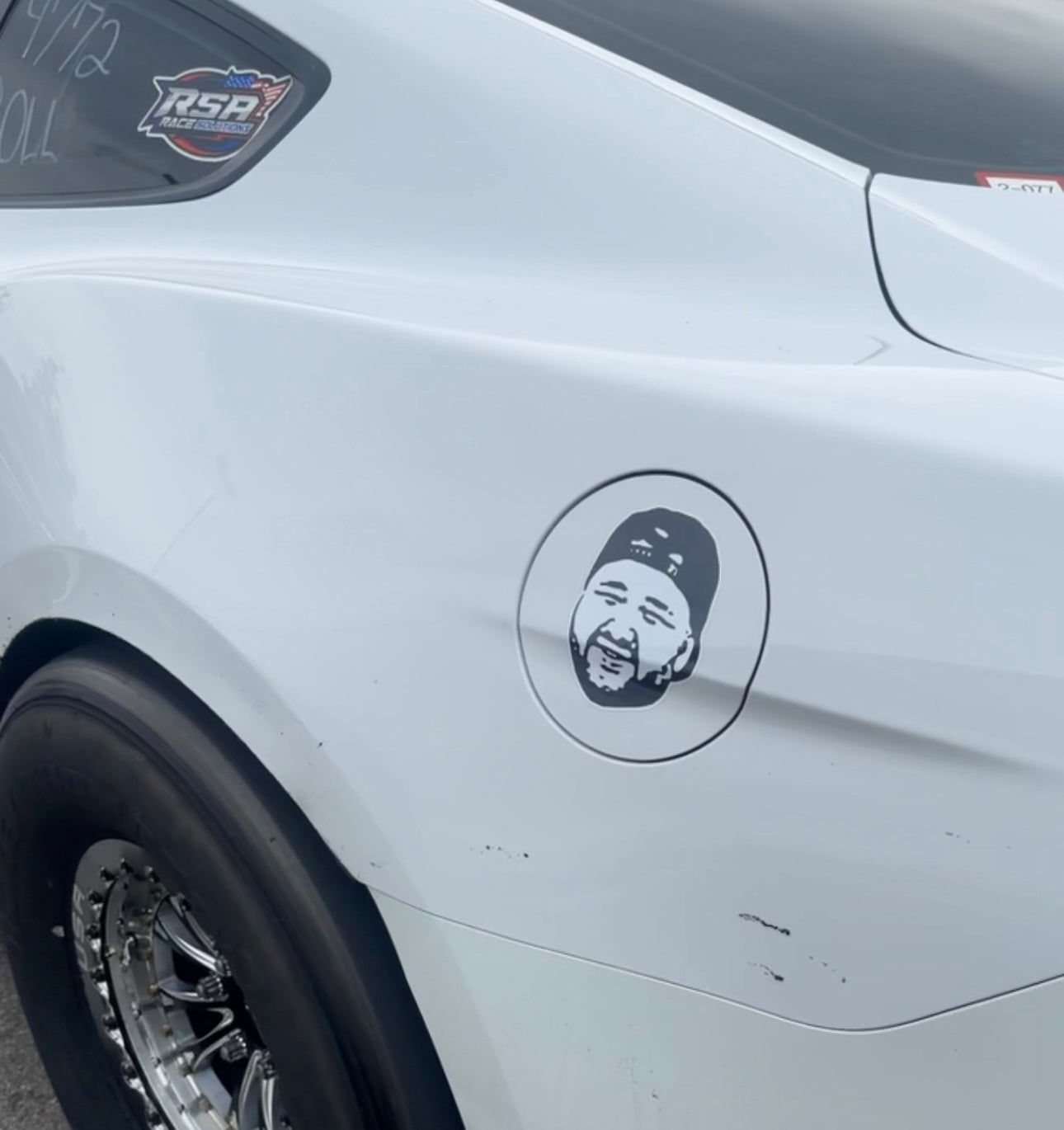 Shoemaker Performance Face Sticker